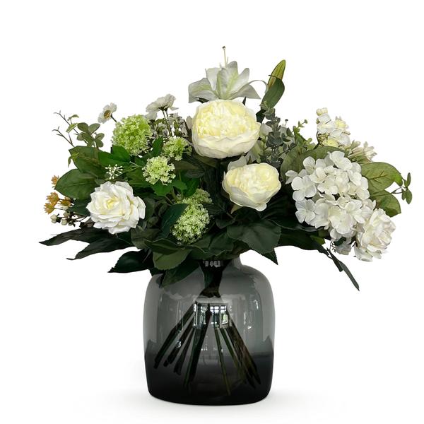 Kunstbloemen – Boeket- M – White Dream – 60 cm