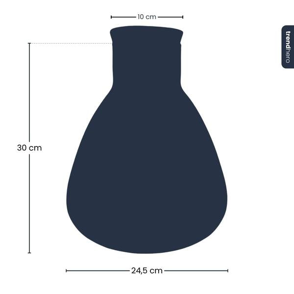 Terrarium fles met verlichting – Sam – Ø 24,5 cm ↑ 30 cm