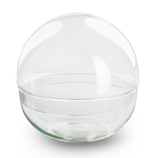 Terrarium fles tweedelig – Dome XL – Ø 28 cm ↑ 28 cm
