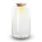 Terrarium fles met verlichting – Sven XL – Ø 23 cm ↑ 43 cm