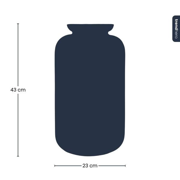 Terrarium fles met verlichting – Sven XL – Ø 23 cm ↑ 43 cm