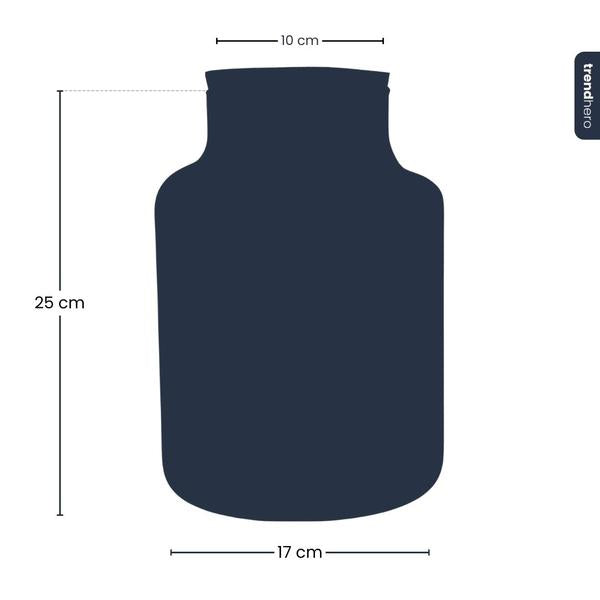 Terrarium fles met verlichting – Little Milky – Ø 17 cm ↑ 25 cm