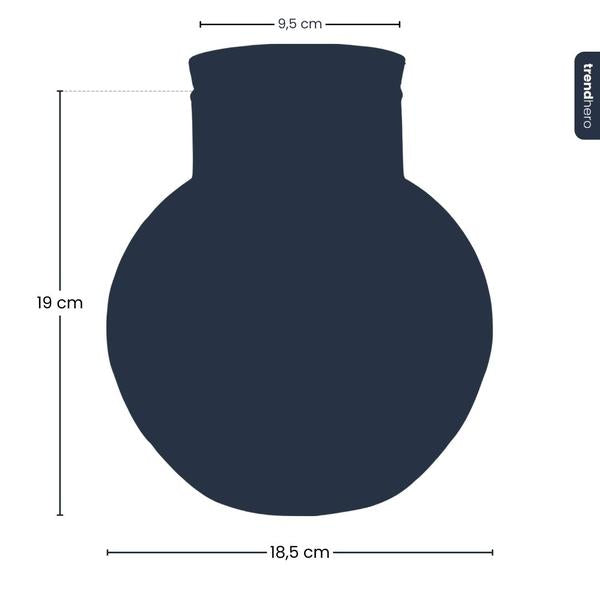 Terrarium fles met kurk – Noah – Ø 18,5 cm ↑ 19 cm