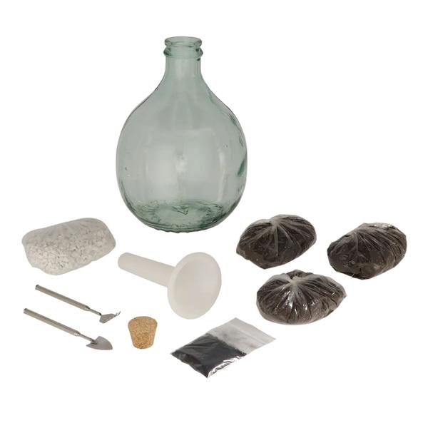 DIY Plant Terrarium Set 5L – Maak je eigen gesloten ecosysteem | In giftbox