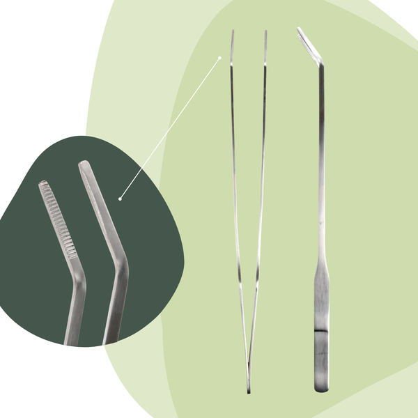 Terrarium tweezers – Metal – 26 cm long