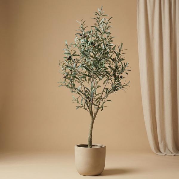 Kunst olijfboom in pot – Kunstplant – 140 cm