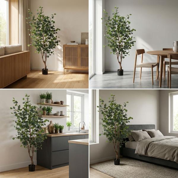 Eucalyptus boom – 140 cm – Kunstplant