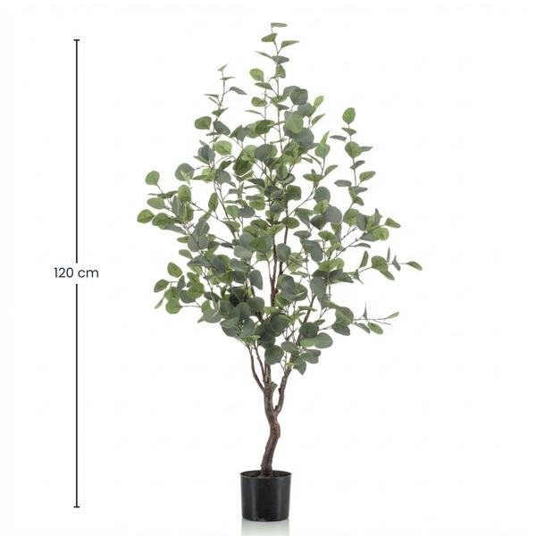 ARTIFICIAL – Eucalyptus kunstboom – 140 cm – Kunstplant