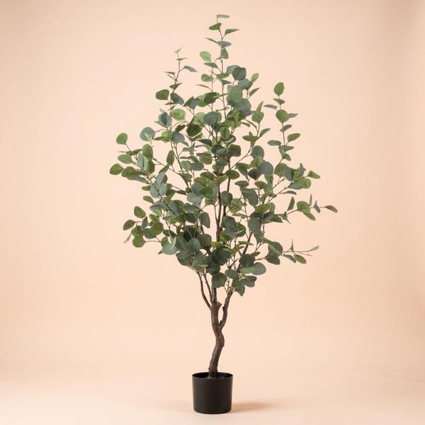 ARTIFICIAL – Eucalyptus kunstboom – 140 cm – Kunstplant
