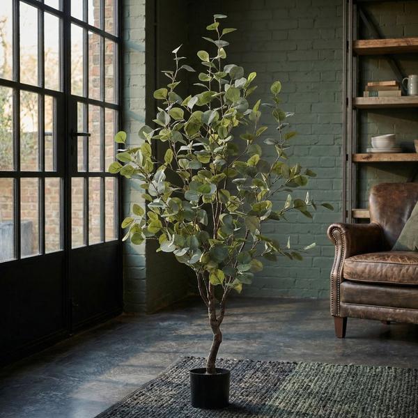 ARTIFICIAL – Eucalyptus kunstboom – 140 cm – Kunstplant